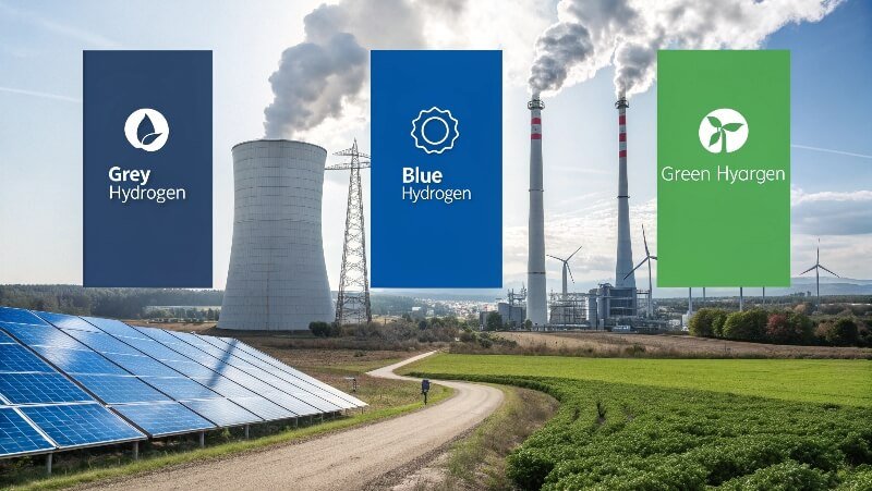 What’s the Difference Between Grey, Blue, and Green Hydrogen?