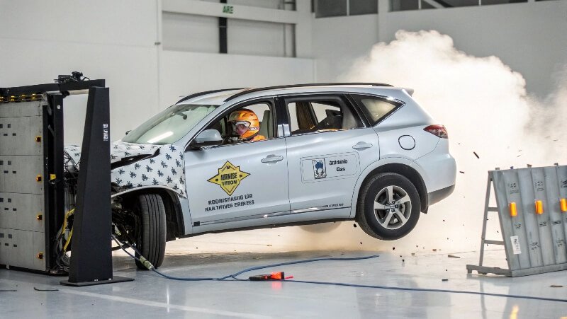 crash-tested hydrogen car