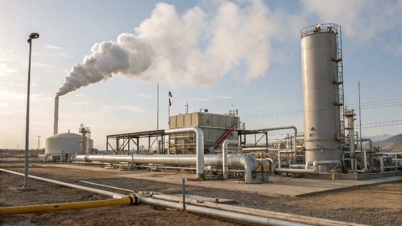 Steam methane reforming plant