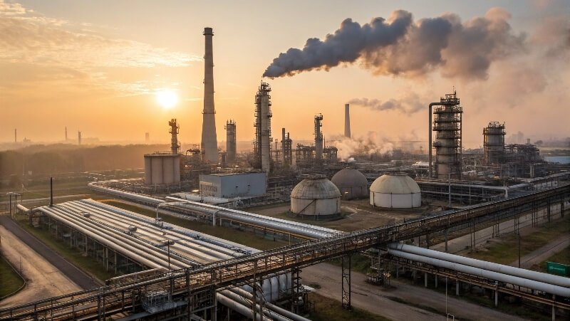 Industrial SMR hydrogen facility